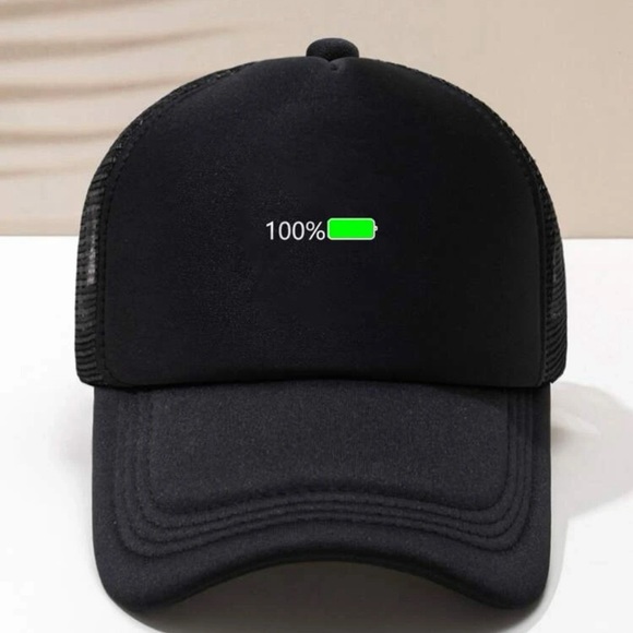 Other - Men Letter Graphic Trucker Hat